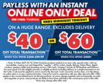 $40 off $300-$399.99 Spend, $60 off $400+ Spend (Online Only, Exclusions Apply) @ The Good Guys