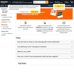 $10 Promo Credit When You Purchase $200 or More in Amazon.com.au Gift Cards (First 7,000 Orders) @ Amazon AU