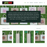 Designer Jute Bags launch event - Sitewide 20% off all bags + 30% off wine bags