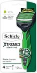 Schick Xtreme 3 Sensitive - 4 Disposable Razors for Men $3 ($2.70 S&S) + Delivery ($0 with Prime/ $59 Spend) @Amazon AU