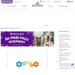 Win a $1000 Wellness Pet Prize Pack from Wellness Pet Food