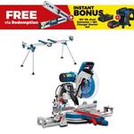 Bosch 12" Sliding Compound Mitre Saw GCM 12 GDL, Stand, Cordless Vac Kit, Digital Angle Finder & $200 Credit $1469 @ SydneyTools