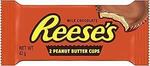 Reese's Peanut Butter Cups 2pk 42g $1 ($0.90 Sub & Save) + Delivery ($0 with Prime/ $59 Spend) @ Amazon AU