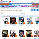PS3 and X360 Games Just $35.00 or Less (+ $4.90 Bulk Shipping)