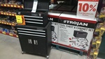 Trojan Tool Chest and Cabinet with 140pc Tool Set $99 - Bunnings Clearance (Various Locations)