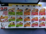 SA ONLY - KFC, Subway, Maccas Deals