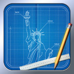 Blueprint 3D (HD) FREE for iOS iPhone/iPad (Was $0.99/ $2.99), Solid 5 Star Rating with 18k Reviews
