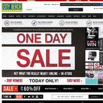 City Beach One Day Sale - 50% OFF Selected Styles - Free Express Delivery if over $10