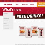 Buy 2x Red Rooster Classic Quarter or Roast Meals Get 2x 390ml Drinks Free
