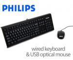 Philips Keyboard & Optical Mouse Combo for $4.95+Shipping $4.95= $9.90