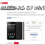 Oneplus One "The Blizzard of Invites" - 5000 Invites to Purchase The Oneplus One