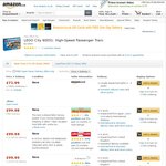 LEGO City High-Speed Passenger Train £79.76 ($142) Shipped from Amazon.co.uk