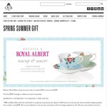 Receive a Royal Albert Teacup & Saucer Valued at $89.95 When You Spend $500 in The QVB (NSW)