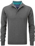 Charles Wilson 100% Cotton Button Neck Jumper $14.95 + FREE SHIPPING WITH CODE
