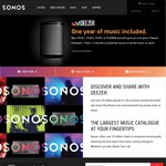 1 Year of Deezer Premium + with Any SONOS Purchase + Play 1 for ~ $260