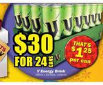 24 Cans of V Energy Drink for $30 @ Repco