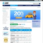 QBE - 20% off Car Insurance Online