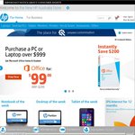 15% off HP Store Wide, No Minimum Order