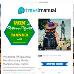 Win RT Flights for 2 to Manilla on Cebu Pacific @ Travel Manual