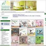25% off All HM Removable Wall Sticker Purchase at Hmglobal.com.au, Postage $7.95 to Australia Wide