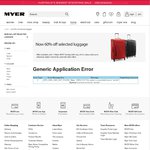 MYER: 60% off Selected Luggage from ANTLER