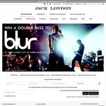 Win 1 of 3 Double Passes to See Blur (Band) in Melbourne/Perth/Sydney from Jack London