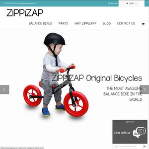 zippy zap balance bike