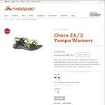 74-80% off: Chaco Mens+Womens Sandals $20-$50, Montrail/Saucony Womens Shoes $50 @ Macpac