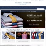 Charles Tyrwhitt Shirts - 3 for $99.95