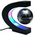 $29.70 for C-Shaped 3" Maglev Floating Globe World Map with LED for Home Office @Tmart.com