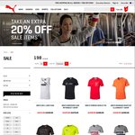 Puma Extra 20% off Sale Items + Free Shipping + Extra 20% off Using Coupon Code [Online Store]