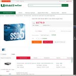 480GB Intel 540 Series SSD $179 @ Umart