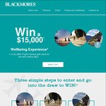 Win a $1000 Flight Centre Voucher Daily or 1 of 3 $15,000 Wellbeing Experiences from Blackmores 