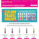 Win a $10,000 Flight Centre Gift Card from Priceline - Purchase Batiste Products