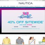 Click Frenzy 40% off Sitewide @ Nautica