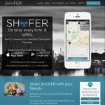 [WA] 25% off Your First Ride @ Shofer Via Referral