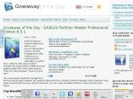 Giveaway of the Day - EASEUS Partition Master Professional Edition 6.0.1