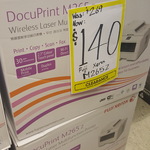 Fuji Xerox M265z Multifunction Printer Clearance at Officeworks Brisbane City - Was $269, Now $140