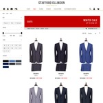 Suits from $199/Pure Merino Wool from $349. Up to 65% off + Free Delivery @ Stanfford Ellinson