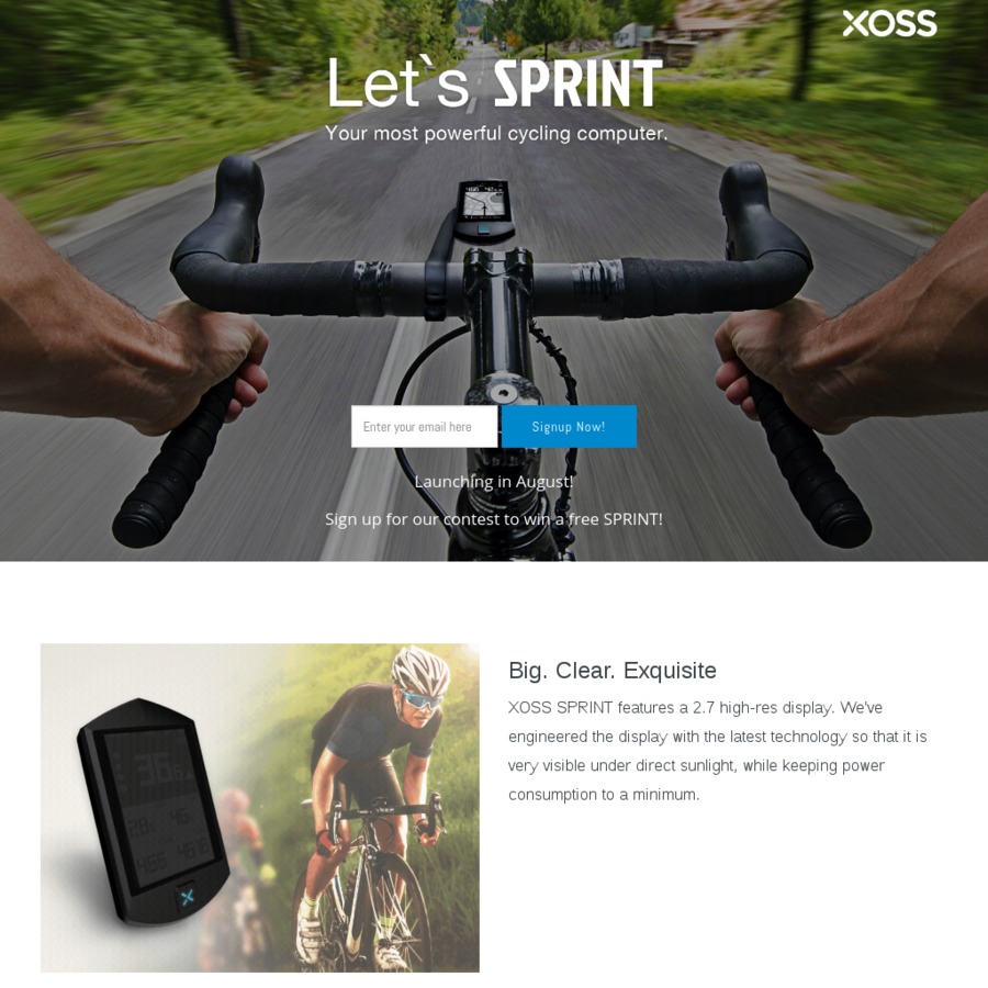 xoss sprint