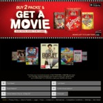 Buy 2 Packs of Specially Marked M&M's or Maltesers for a Free Digital Movie Download on Google Play