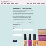 Win 1 of 3 Festive Hampers Worth $175 from Kester Black/Pana Chocolate