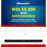 Win 1 of 5 $5000 Officeworks Vouchers Thanks to Nine Network