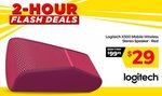 Logitech X300 Mobile Wireless Stereo Speaker $29 + $6.95 Shipping @ Catch - 2 Hr Flash Sale 