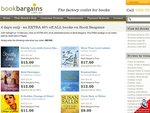 Just over 2hrs left - an EXTRA 40% off ALL Books on Book Bargains