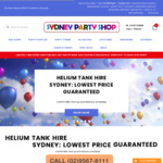 10% off Storewide at Sydney Party Shop