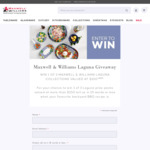 Win 1 of 3 Maxwell & Williams Laguna Collections Valued at $250 from Maxwell & Williams