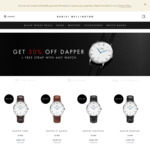 Daniel Wellington Dapper Watches + Free Leather Strap $106 Delivered (66%off) @ Daniel Wellington