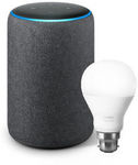 Amazon Echo Plus (2nd Gen) & Philips Hue Bulb E22 - Charcoal $183.20 Delivered @ Myer eBay