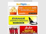 Low Cost Carrier Flight Sales - Millions of Seats on Sale Within Asia & Europe! 